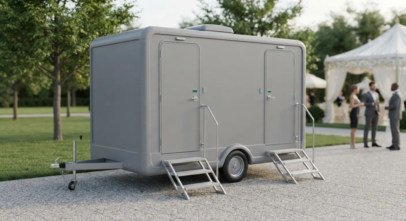2 Stall Restroom Trailer in Rock Hill, SC