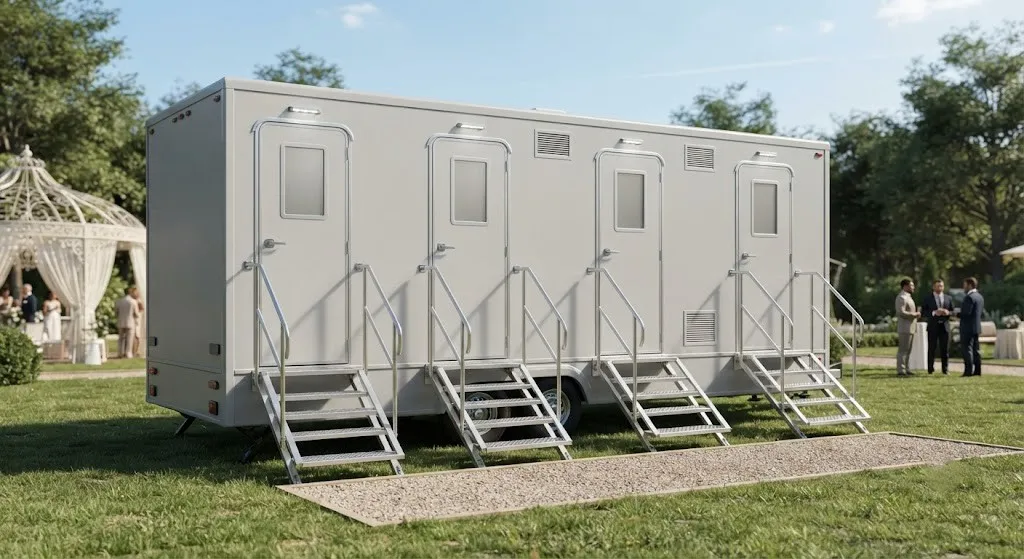 4 Stall Restroom Trailer in Rock Hill, SC
