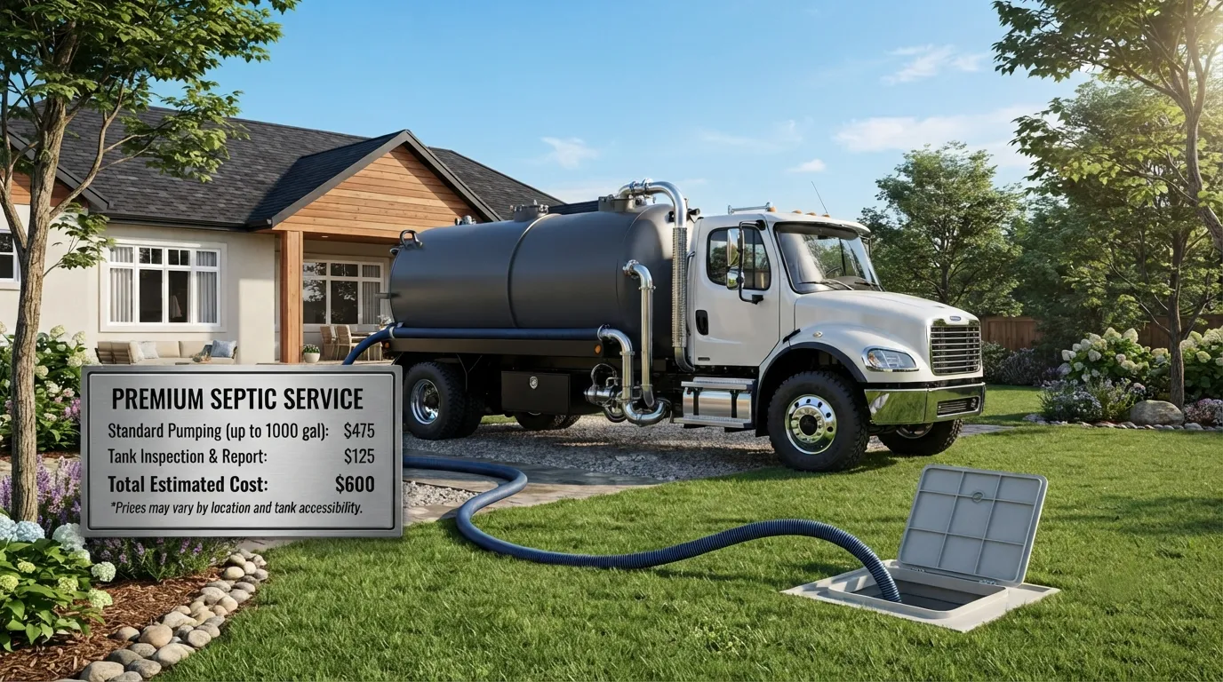 Septic Tank Pumping Cost in Rock Hill, SC